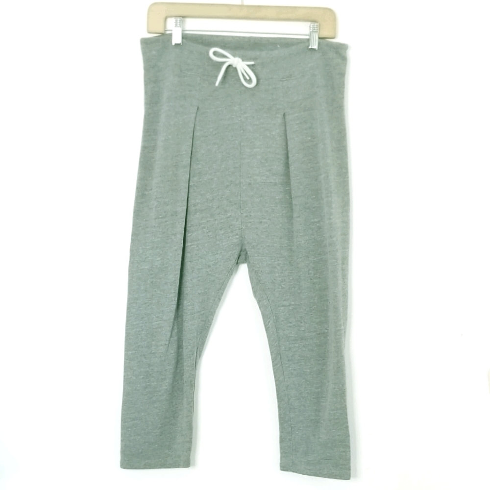 Monrow High Rise Cropped Sweatpants
